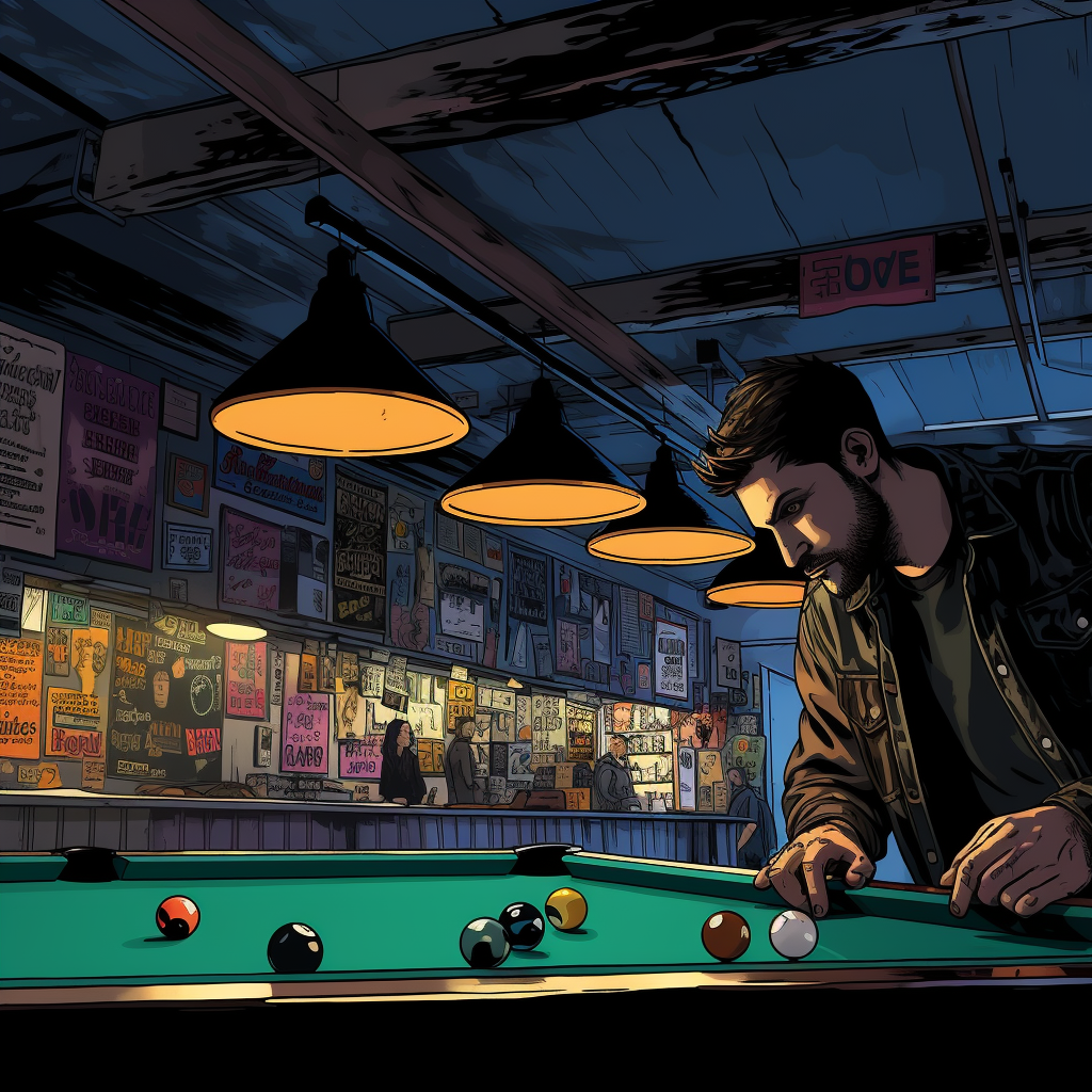 Billiards artwork Billiards artwork
