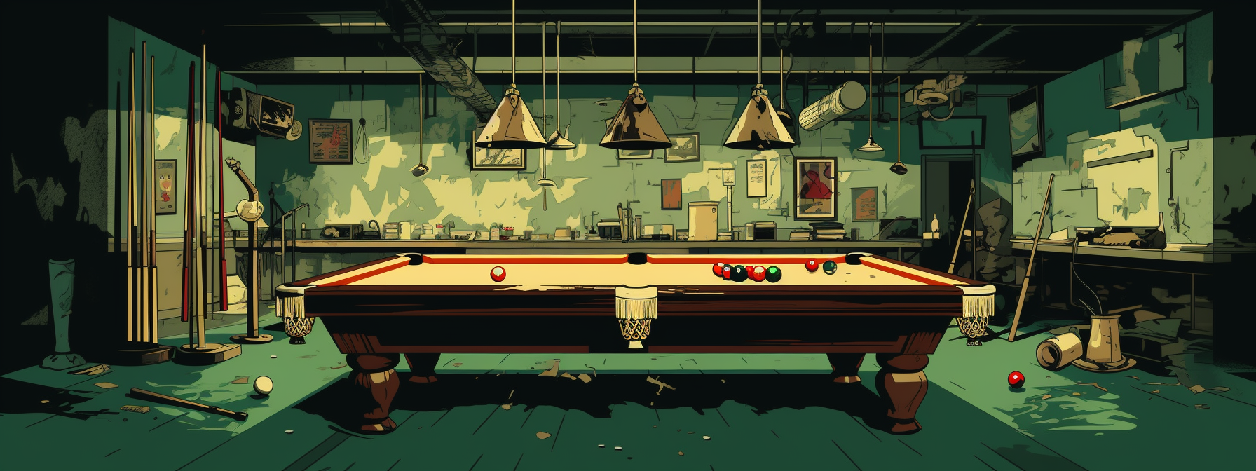 Billiards artwork