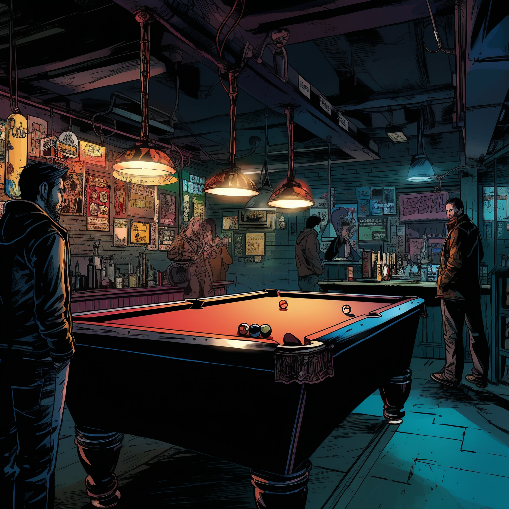 Billiards artwork Billiards artwork