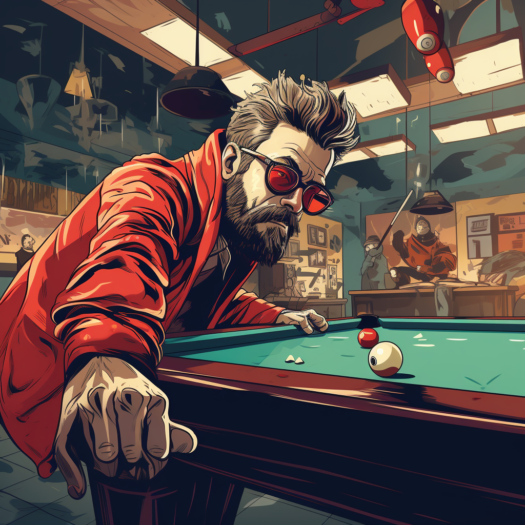 Billiards artwork Billiards artwork