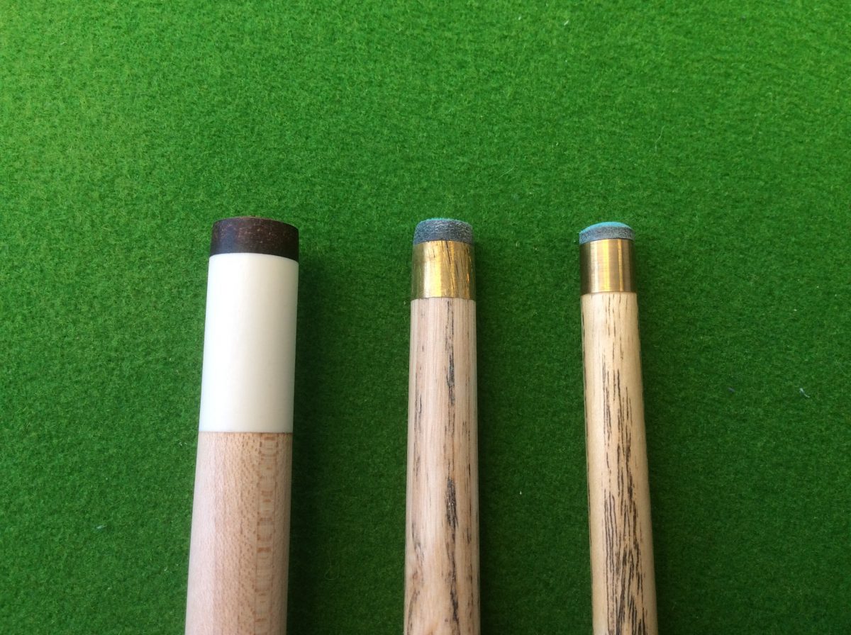 Different types of pool cue tips