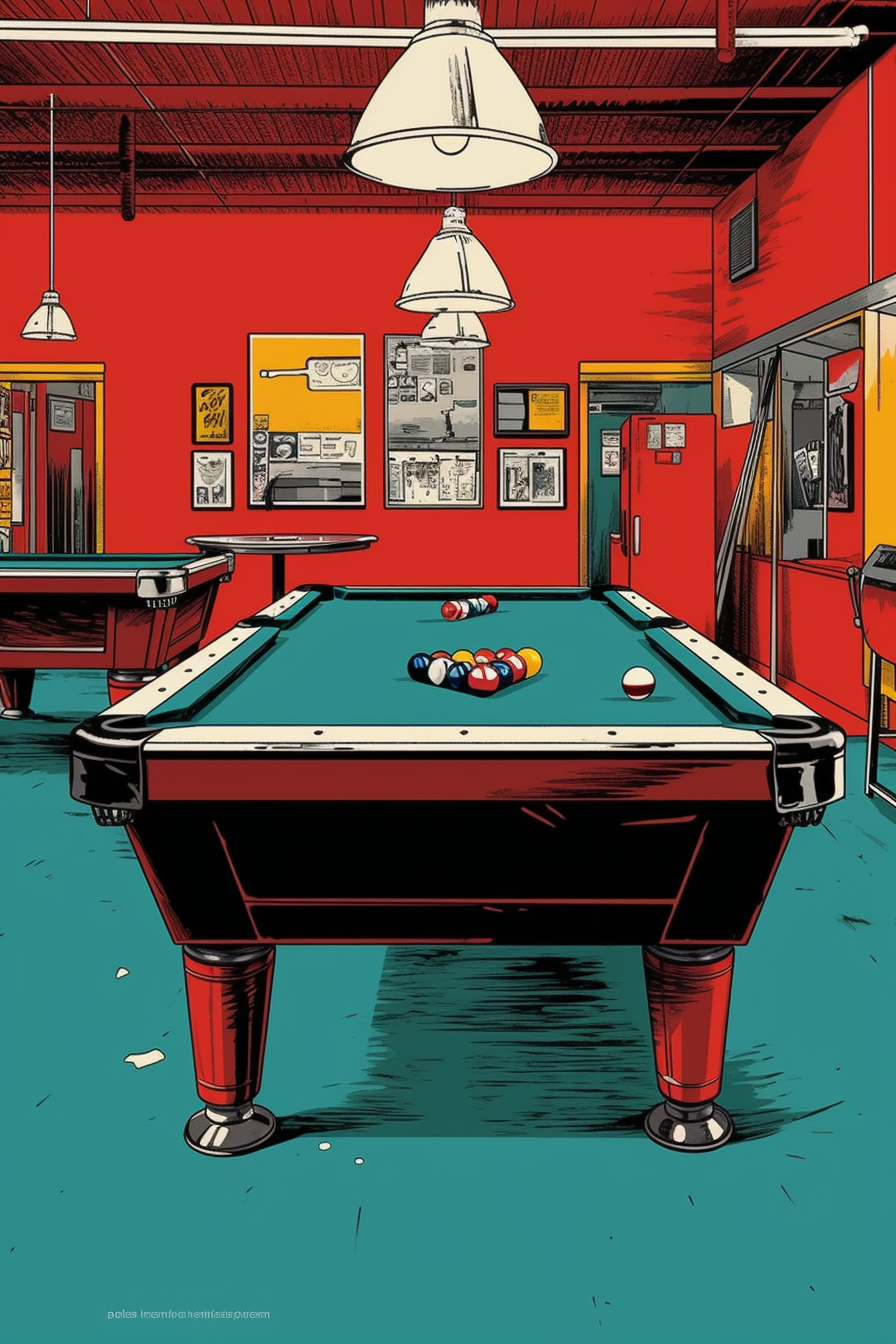 Billiards artwork Billiards artwork