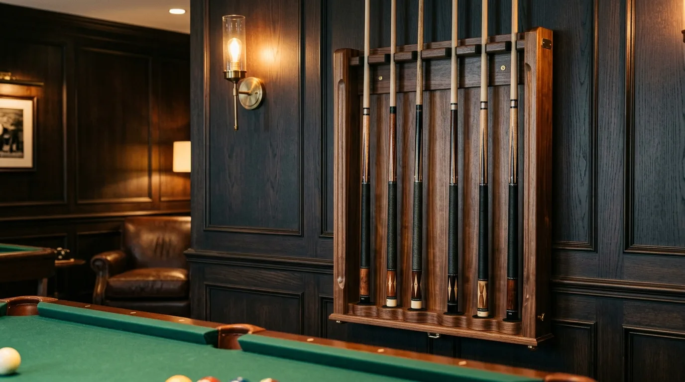 Best Pool Cue Racks in 2026: Wall Mounts and Floor Stands Worth Buying