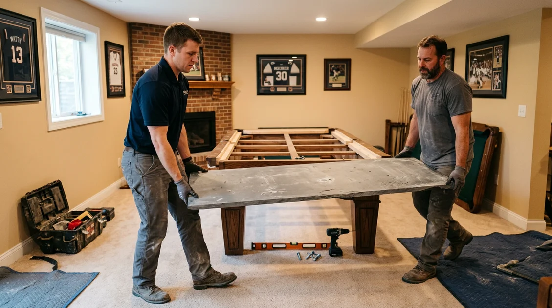 How Heavy is a Slate Pool Table (With Examples)