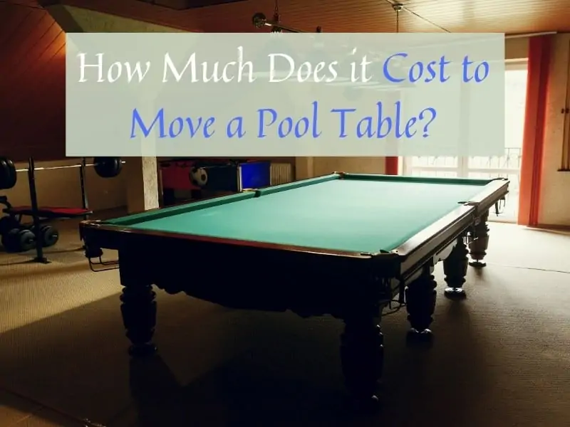 Can You Move a Pool Table Without Taking it Apart?